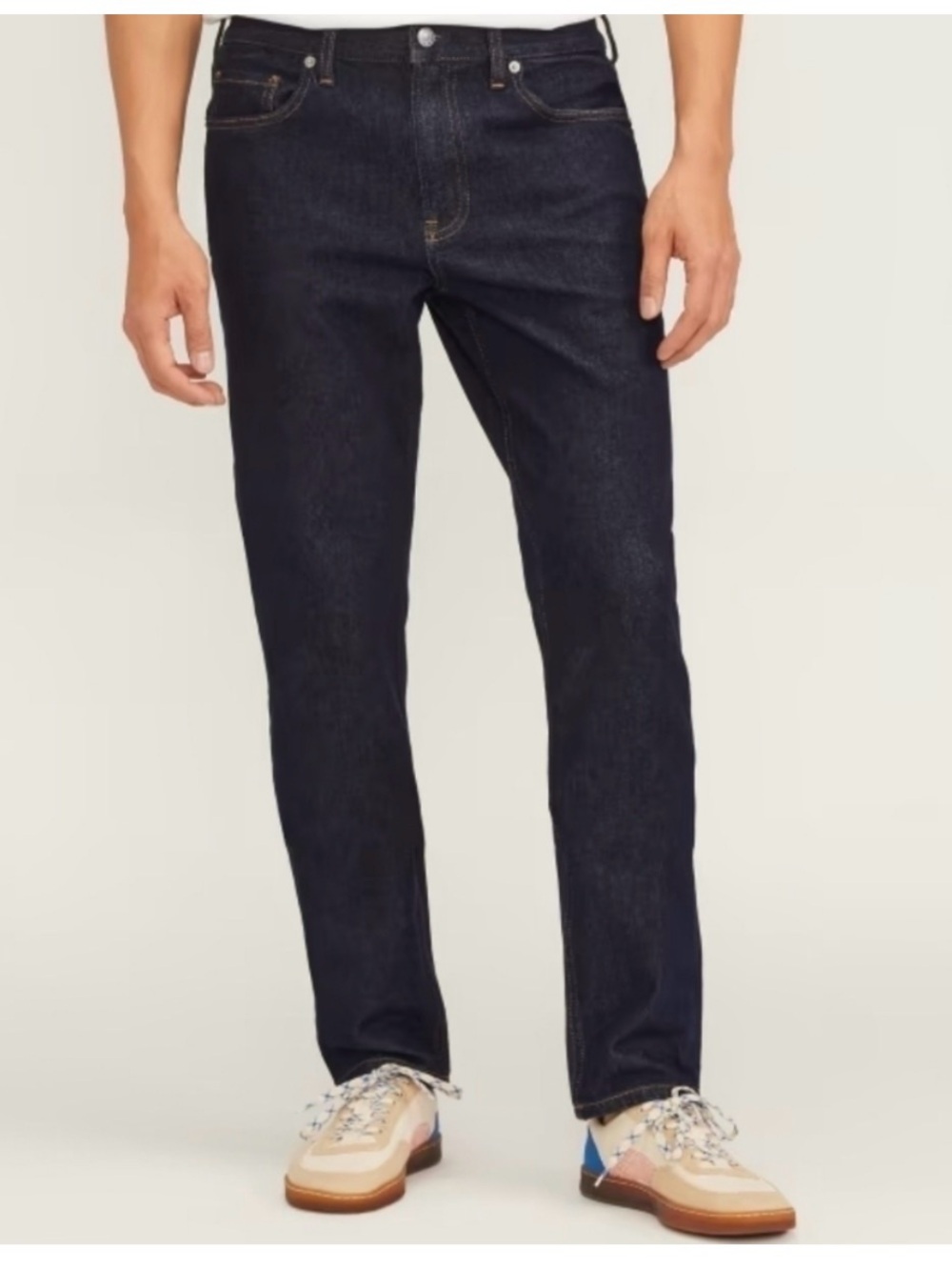 Everlane Men's Dark Indigo Uniform Skinny Jeans